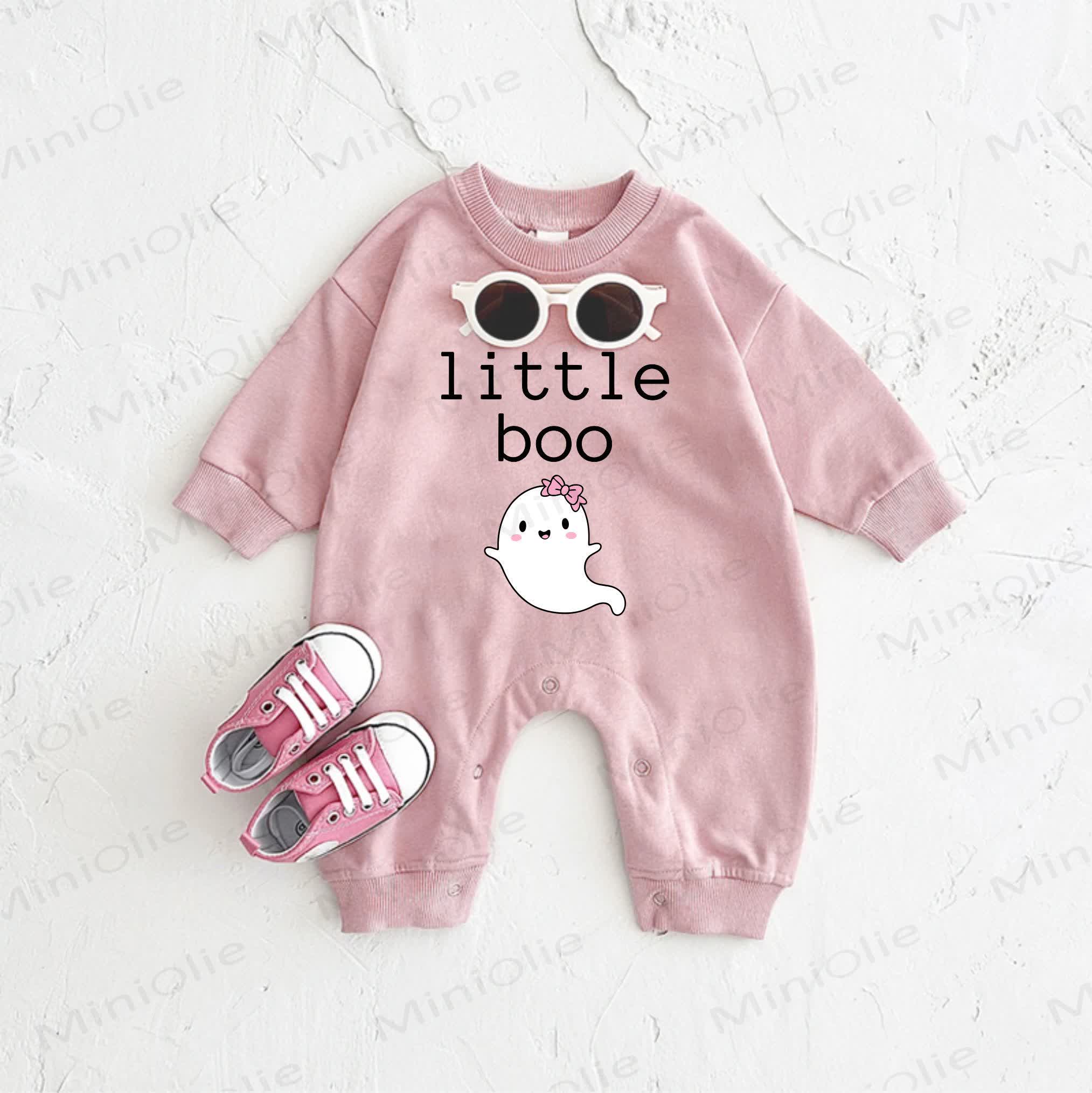 LITTLE BOO Baby Pink Romper - Pink - 2-3T - image 1