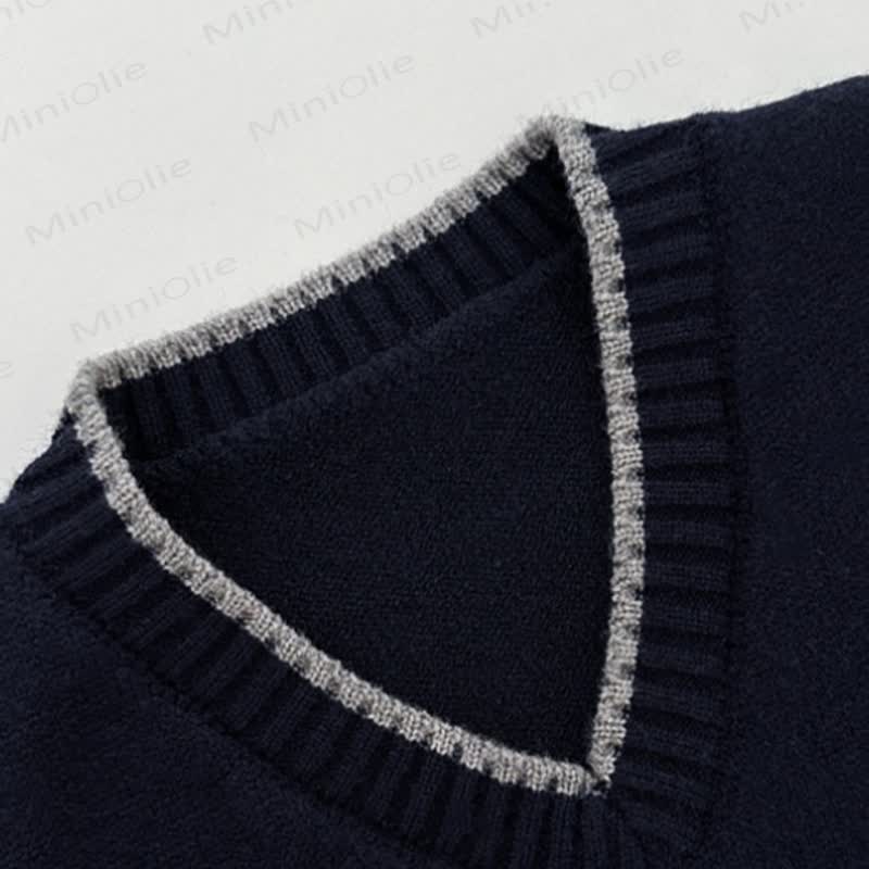 Baby Toddler Puppy Preppy Knit Vest or Striped Shirt - image 5