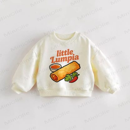 LITTLE LUMPIA Baby Toddler Cream Sweatshirt - Cream - 3-5T - image 1