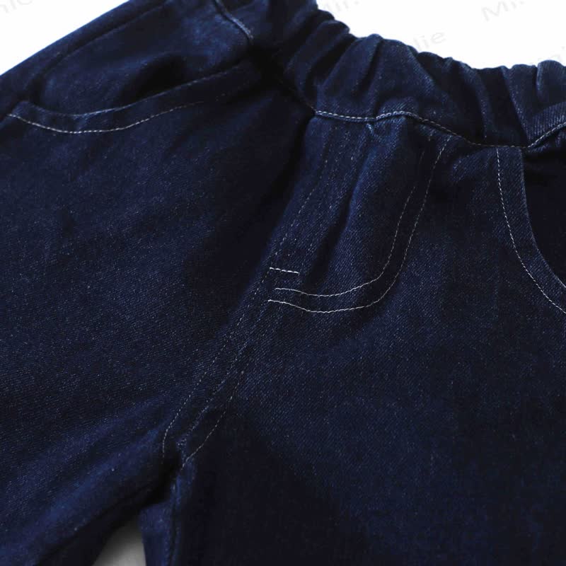 Baby Toddler Goose Shirt and Denim Layered 3-piece Set - image 7