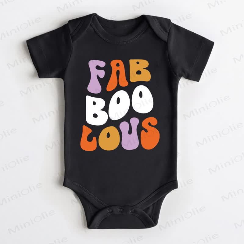 FAB BOO LOUS Baby Black Bodysuit - Black - 18-24M - image 1