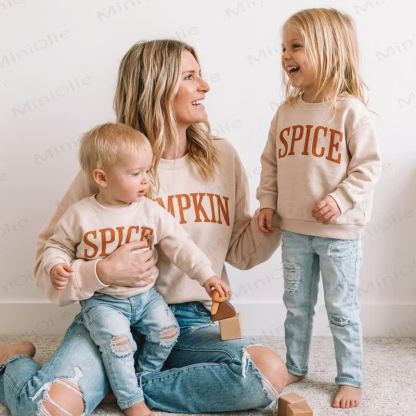PUMPKIN/SPICE Family Matching Sweatshirt - image 5