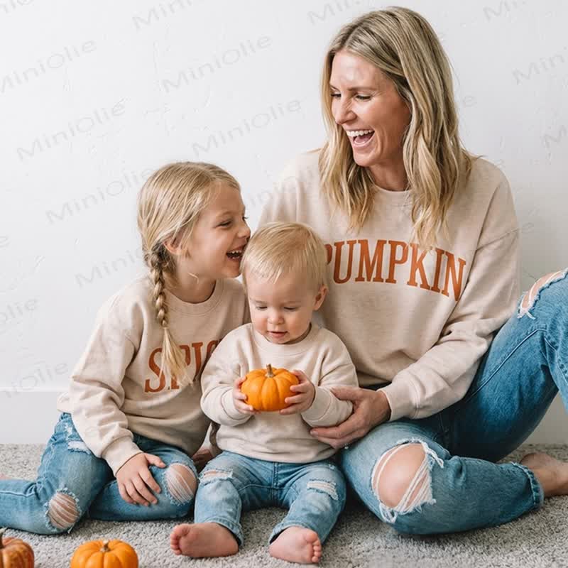 PUMPKIN/SPICE Family Matching Sweatshirt - image 4