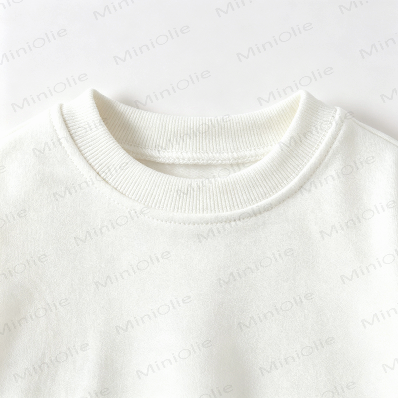 Baby Toddler Pumpkin Print White Sweatshirt - image 5