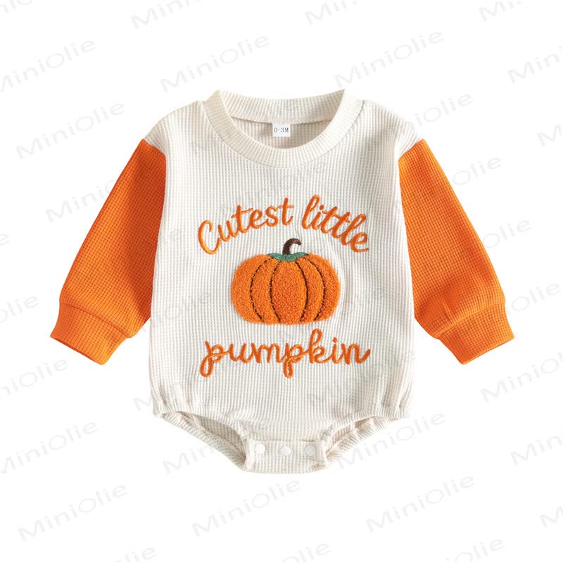 CUTEST PUMPKIN Baby Waffle Bodysuit - image 12