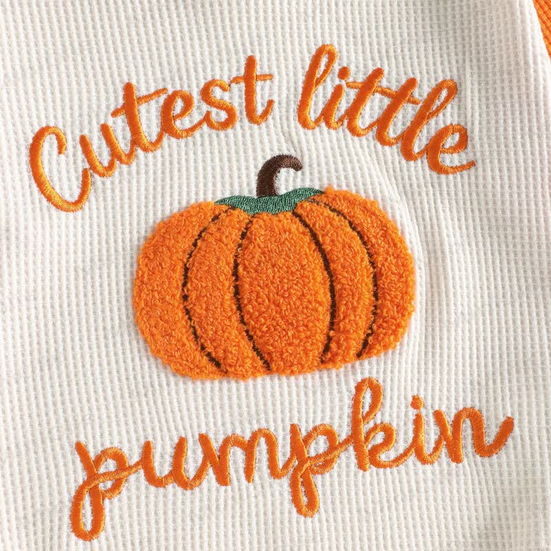 CUTEST PUMPKIN Baby Waffle Bodysuit - image 9