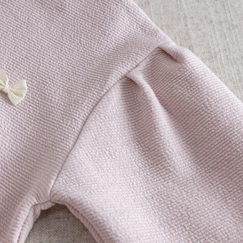 Baby Toddler Girl Pink Blush Lace Top and Pants 2-piece Set - image 4