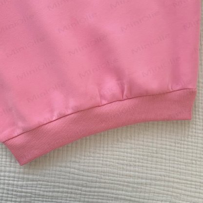 Toddler Solid Color Crewneck Sweatshirt Top - image 16