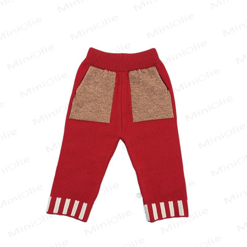 Baby Toddler Colorblock Knit Jacket or Pants - Pants - 4-5T - image 3