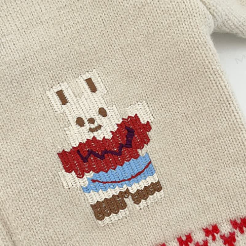 Baby Toddler Cartoon Knit Cardigan or Denim Pants - image 5