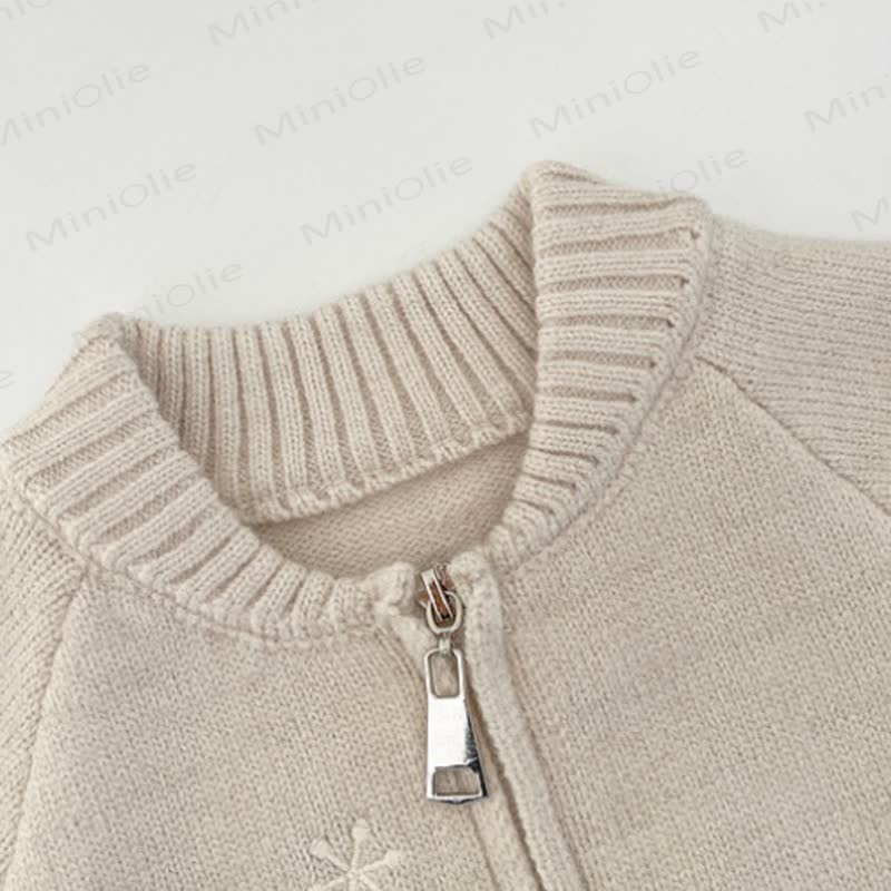 Baby Toddler Cartoon Knit Cardigan or Denim Pants - image 4