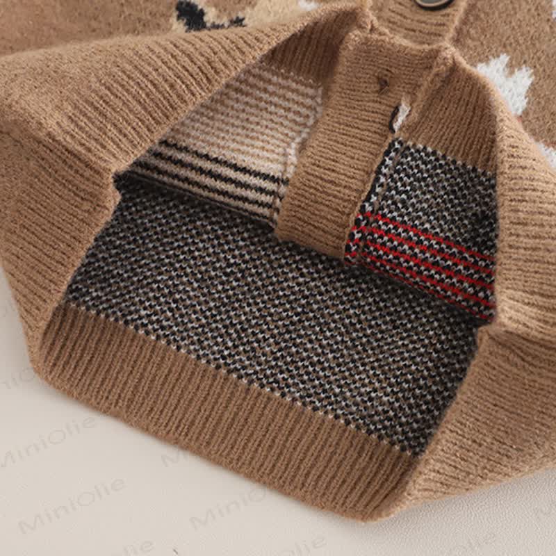 Baby Toddler Puppy Knit 3-piece Set - image 7