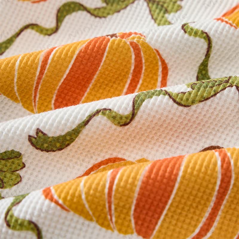 Baby Pumpkin White Waffle 2-piece Set - image 6