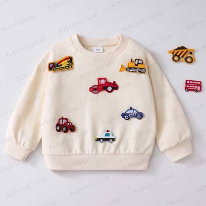 Kids DIY Interchangeable Patch Sweatshirt - image 7
