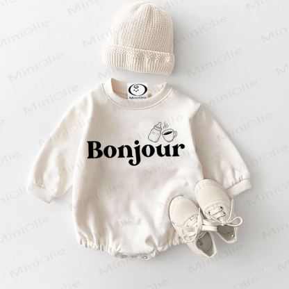 BONJOUR Baby White Bodysuit - White - 18-24M - image 1