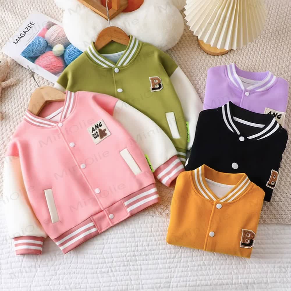 Toddler Contrast Sleeve Jacket - image 1