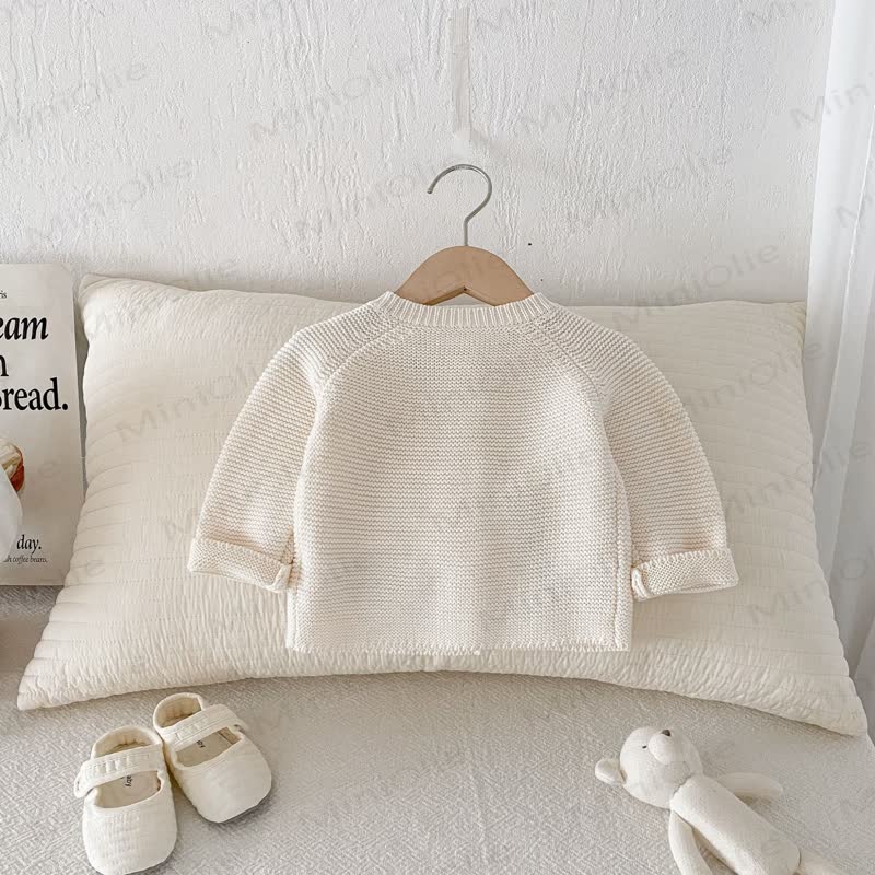 Baby Toddler Animal Knit Cardigan Sweater - image 4