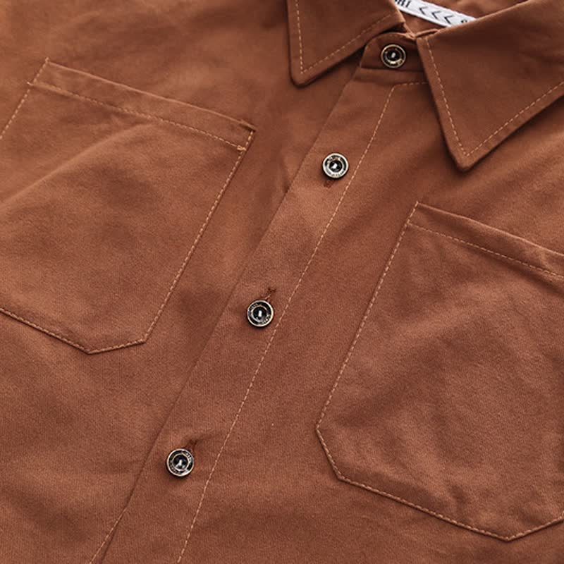 Toddler Baby Boy Brown Jacket and Corduroy Pants 2-piece Set - image 4