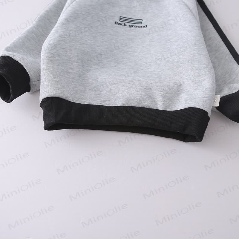 Toddler Baby Boy Sweatshirt and Leopard Print Jogger 2-piece Set with Bag - image 5