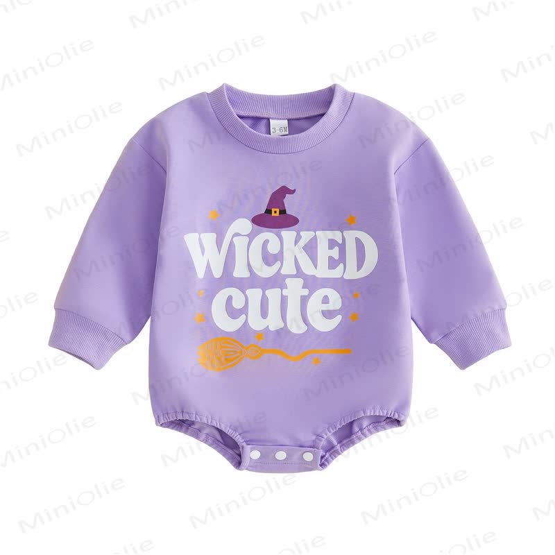 WICKED CUTE Baby Halloween Bodysuit - image 5