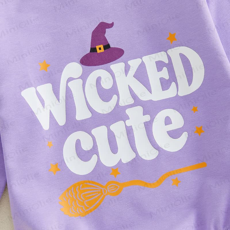 WICKED CUTE Baby Halloween Bodysuit - image 4