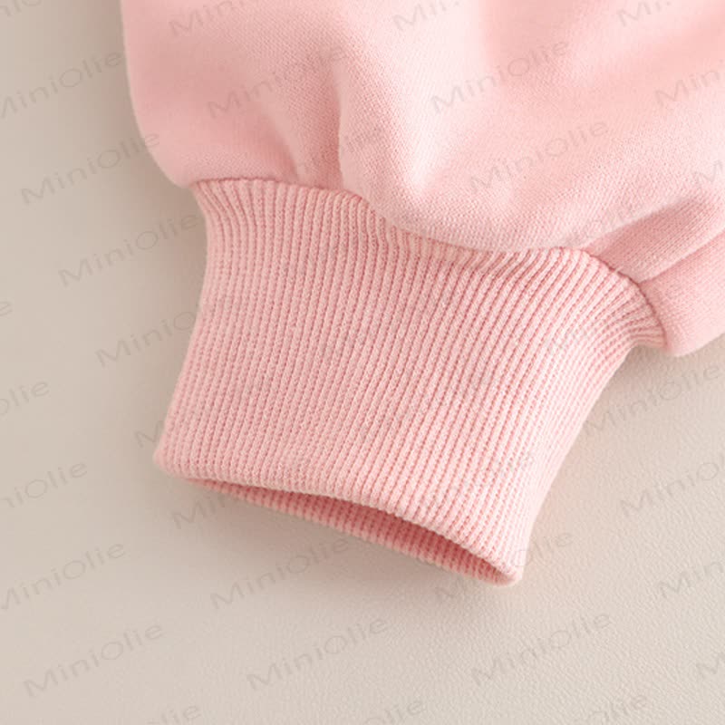 LOVELY Toddler Baby Girl Heart Print Top and Pants 2-piece Set - image 12
