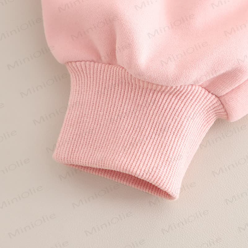 LOVELY Toddler Baby Girl Heart Print Top and Pants 2-piece Set - image 12