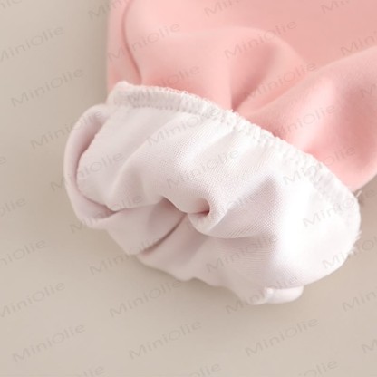 LOVELY Toddler Baby Girl Heart Print Top and Pants 2-piece Set - image 13