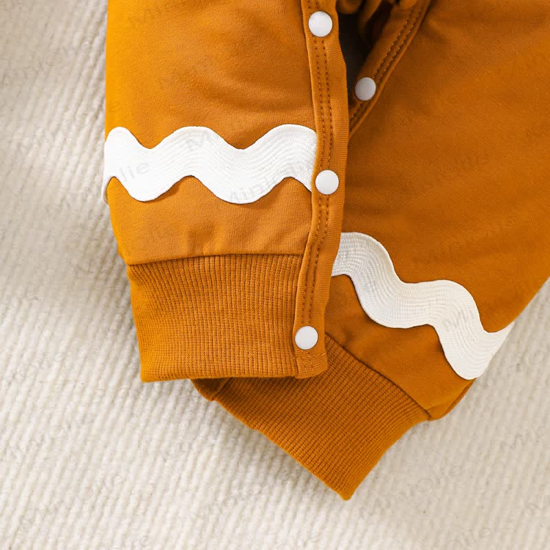 Baby Gingerbread Romper with Hat - image 4