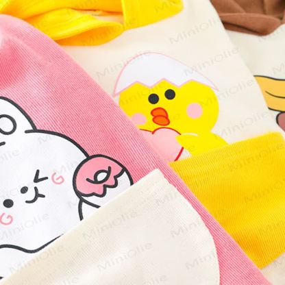 Toddler Baby Animal Pocket Hoodie and Jogger 2-piece Set - image 9