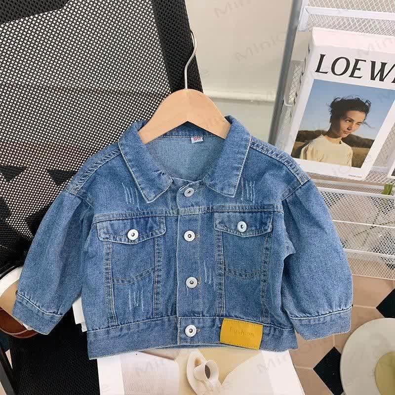 Toddler Girl Ditsy Floral Dress and Denim Jacket 2-piece Set - image 3