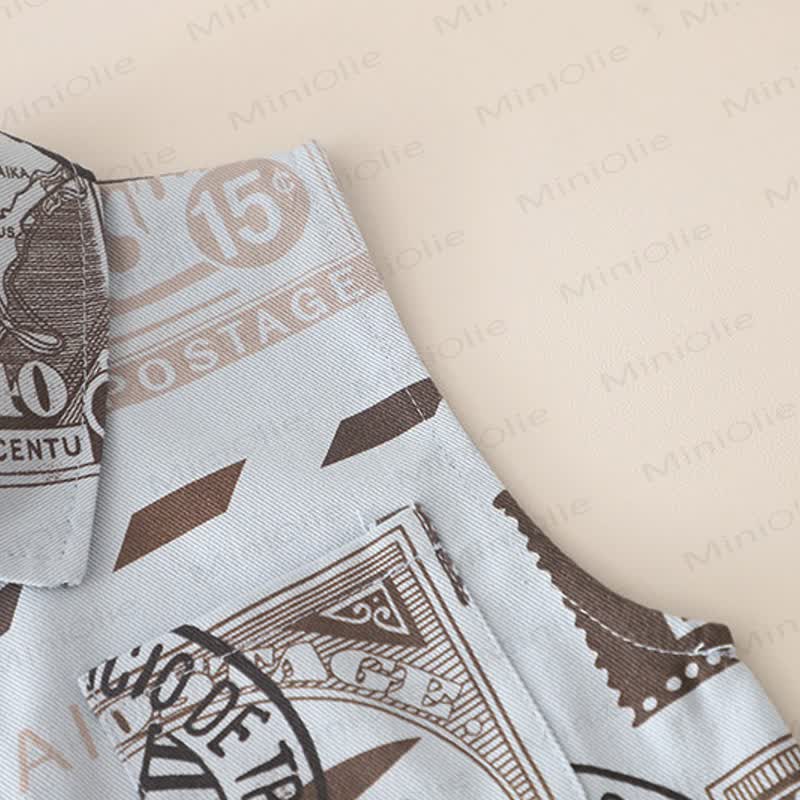 Baby Toddler Airmail Stamp Print 3-piece Set - image 6