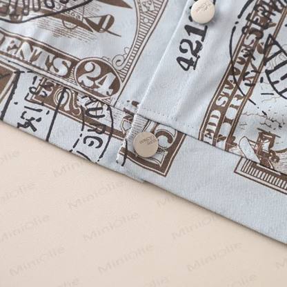 Baby Toddler Airmail Stamp Print 3-piece Set - image 7