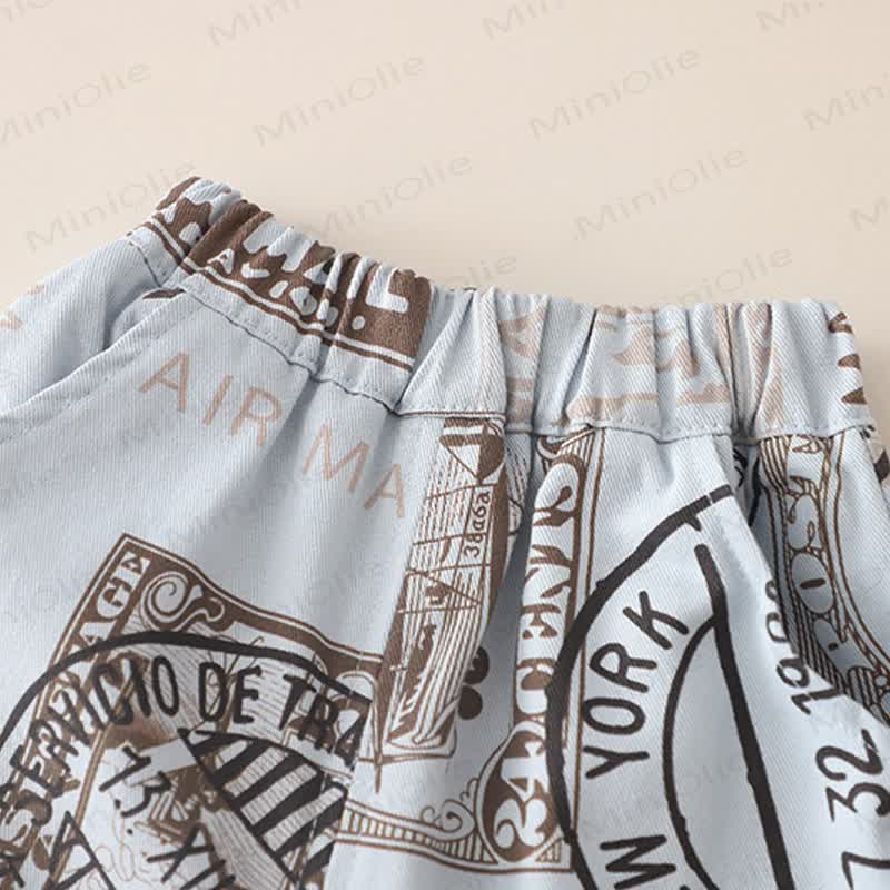 Baby Toddler Airmail Stamp Print 3-piece Set - image 13