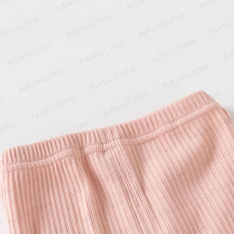 Baby Toddler Girl Pink Floral Top and Flared Pants 2-piece Set - image 6