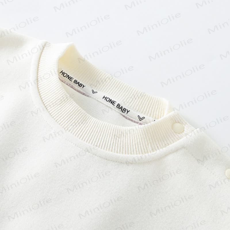 Baby Toddler Girl Bunny Sweatshirt and Jogger 2-piece Set - image 4