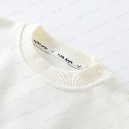 Baby Toddler Girl Bunny Sweatshirt and Jogger 2-piece Set - image 4