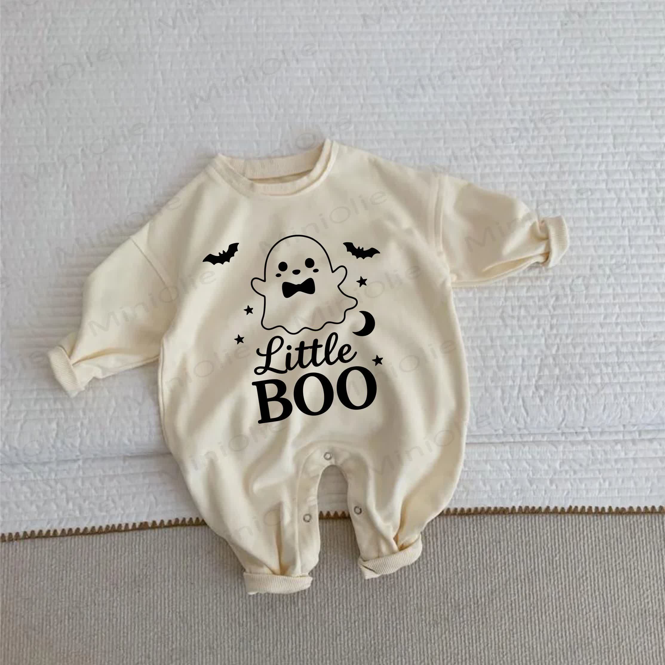 LITTLE BOO Baby Ghost Romper - Beige - 2-3T - image 1