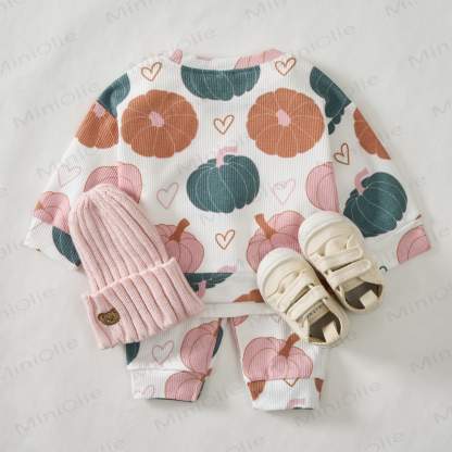 Baby White Pumpkin Waffle 2-piece Set - image 2