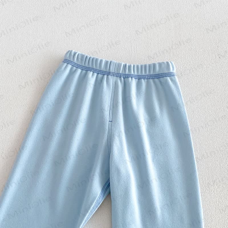 Baby Toddler Contrast Stitch Pajama 2-piece Set - image 9