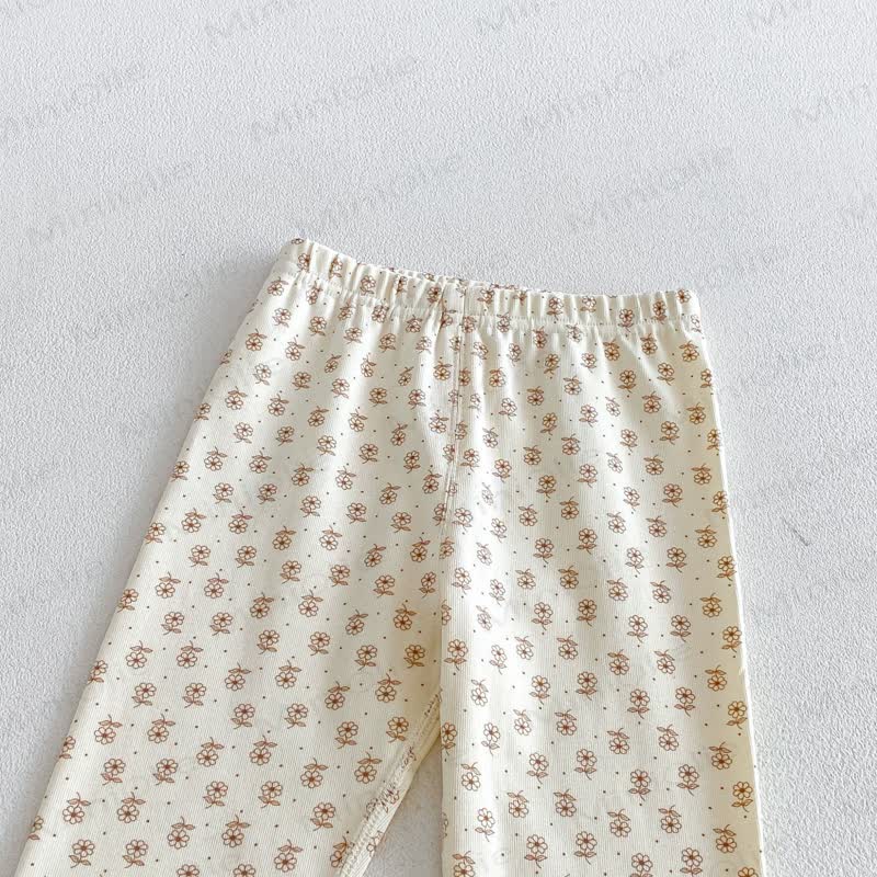 Baby Toddler Girl Cozy Floral Pajama 2-piece Set - image 10