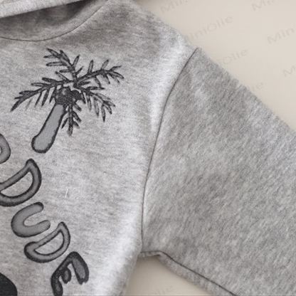 Toddler Baby Boy Cartoon Hoodie and Denim Vest 3-piece Set - image 11