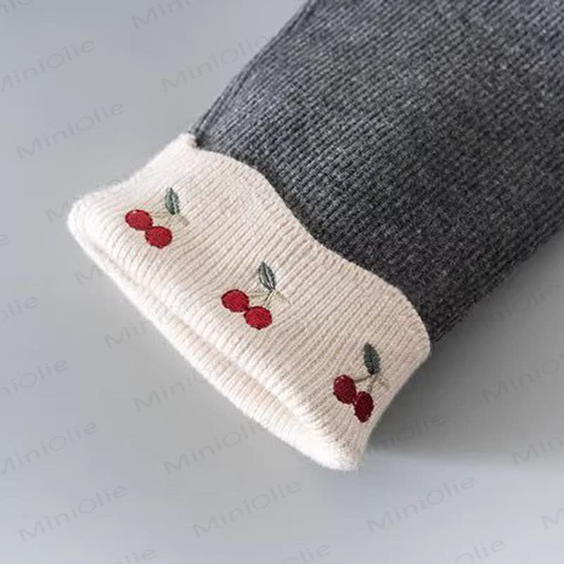 Toddler Cherry Fleece Lined Leggings  - image 10