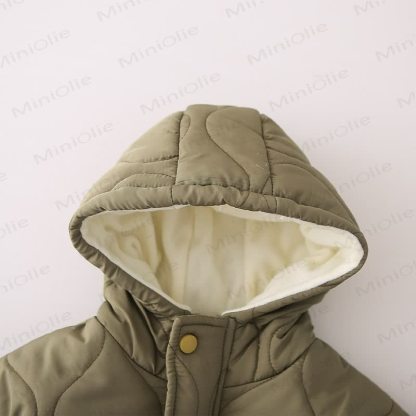 Toddler Baby Hooded Fleece Jacket and Pants 2-piece Set - image 6