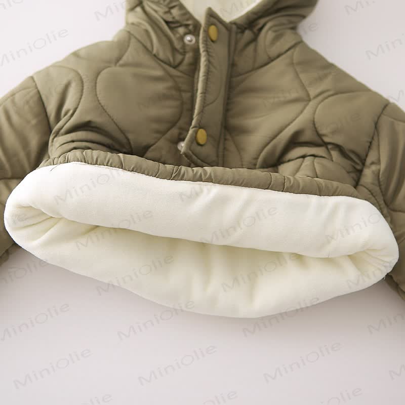 Toddler Baby Hooded Fleece Jacket and Pants 2-piece Set - image 10