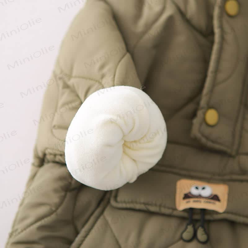 Toddler Baby Hooded Fleece Jacket and Pants 2-piece Set - image 11