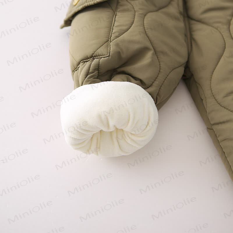 Toddler Baby Hooded Fleece Jacket and Pants 2-piece Set - image 17