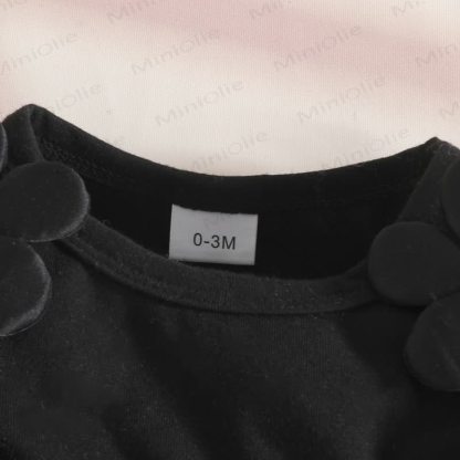 Baby Girl Floral/Heart Patch Tulle Dress - image 7