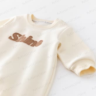 SHINE Baby Romper with Striped Shawl - image 4