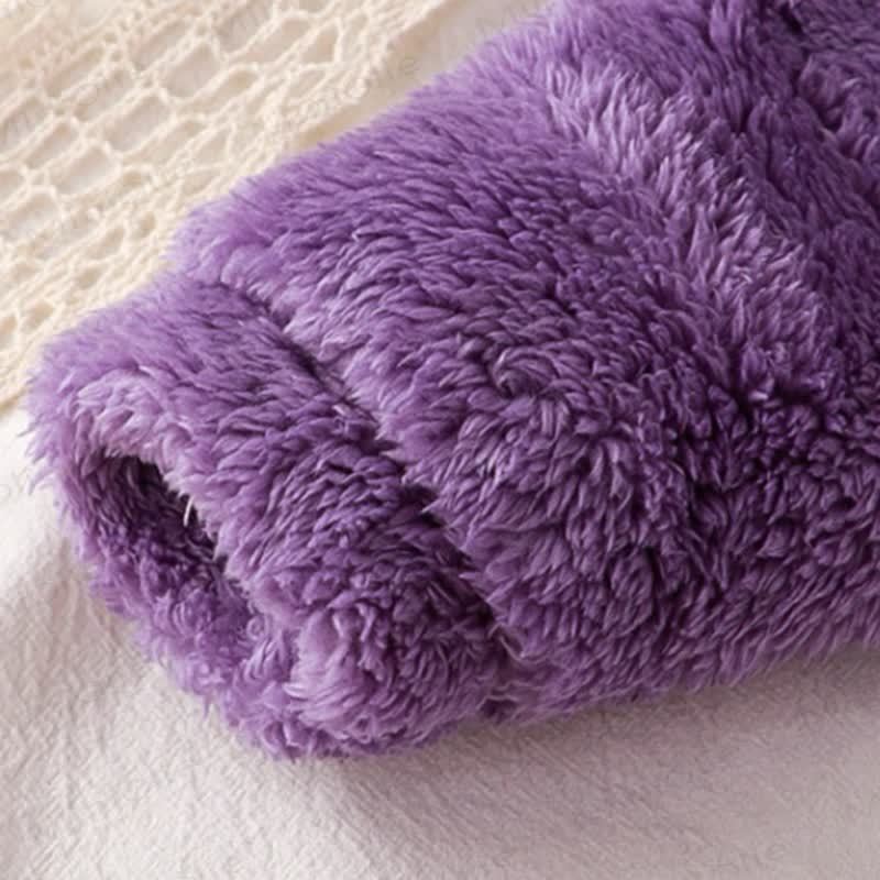 Baby Toddler Bear Ear Hooded Fleece Loungewear 2-piece Set - image 9